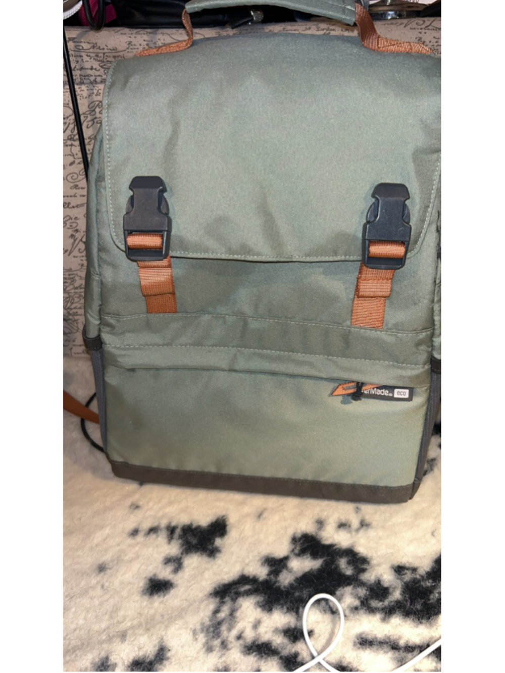 CleverMade Coronado Backpack Cooler One Size Green Brown